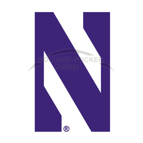 Personal Northwestern Wildcats Iron-on Transfers (Wall Stickers)NO.5702